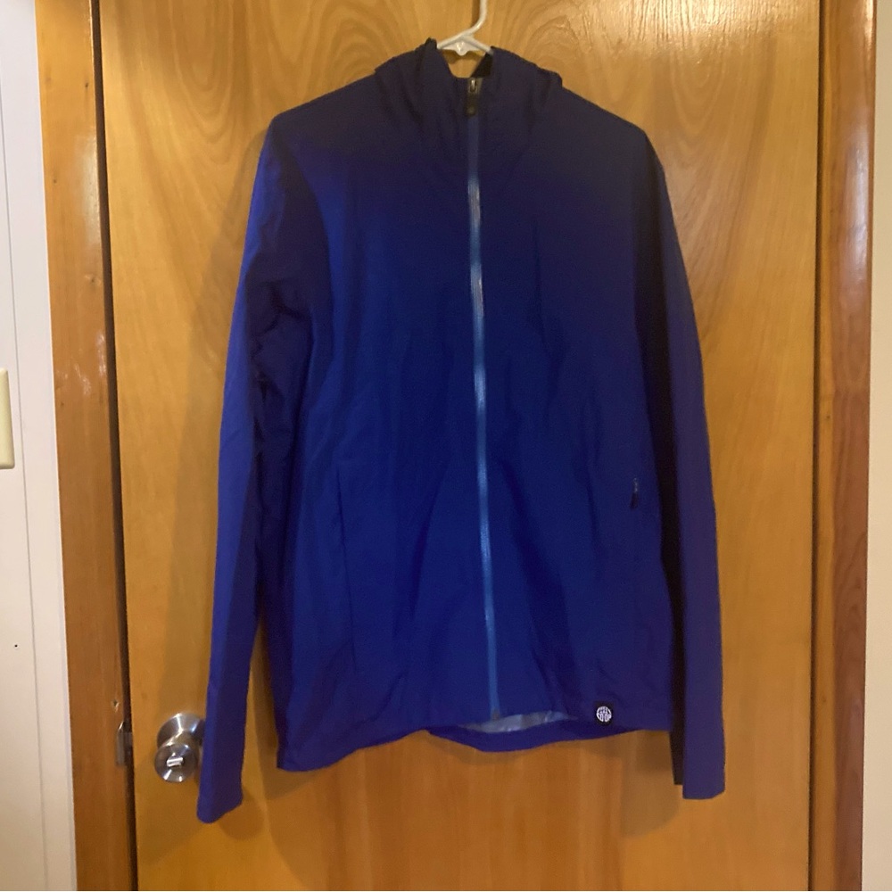 REI Co-op Men’s Medium Blue Rain Jacket